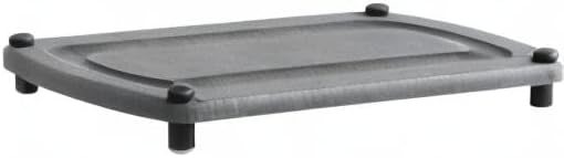 Dorai Home Sink Caddy ??Water-Absorbing Stone Tray for Sink, Stainless Steel Feet, Fast-Drying, Slate