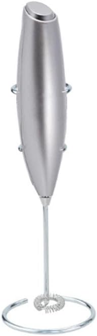 FLIPNEX Household Small Handheld Mini Egg Beater Automatic Cream Beater Coffee Mixer Electric Egg Beater Immersion Mixer Cordless Foaming Machine (Silver)
