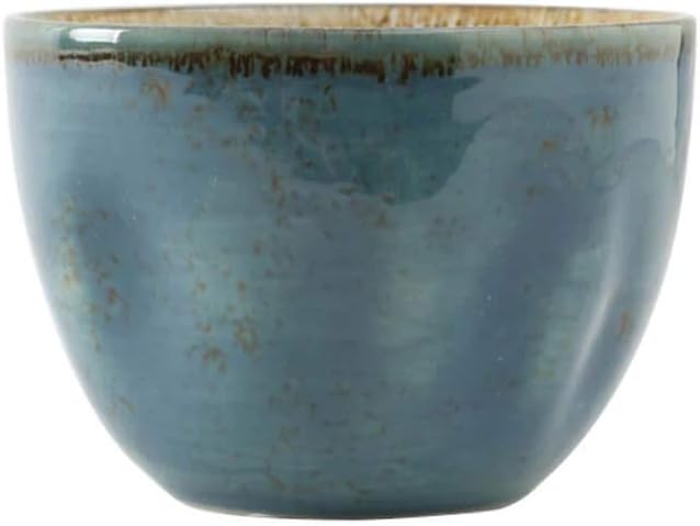 Artisan Reactive Glaze Bouillon Bowl, 12 1/2 oz, Sagebrush; Heavy Duty; Chip Resistant; Lead and Cadmium Free; Freezer to Oven Safe up to 500F