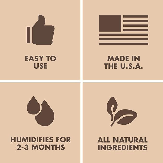 Boveda 69% Two-Way Humidity Control Packs For Plastic & Wood Humidifier Boxes & Zip Lock Bags ??Size 60 ??20 Pack ??Moisture Absorbers ??Humidifier Packs ??Hydration Packets in Resealable Bag
