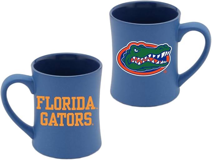 Florida Gators Ceramic 16oz Sculpted Mug ??Official Team Logo Coffee Cup ??Handwash Recommended ??Individually Boxed