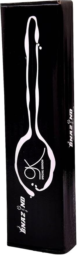 Kunz Small Sauce Spoon set | 8 inch Pack of 2 | 18/10 Stainless Steel Chef Spoon | Serving Plating Spoons (Small Regular Set)