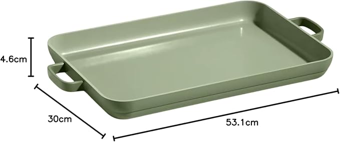 Our Place Griddle Pan | 11.8" (5 Qt) Nonstick Ceramic Griddle Pan for Stovetop & Oven | PFAS-Free, Oven-Safe up to 450째F, Easy-Grip Handles | Sage