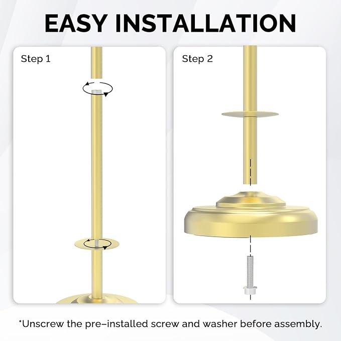 Freestanding Toilet Paper Holder Stand with Storage ??Holds 4 Extra Rolls ??Brushed Gold Toilet Paper Holder for Bathroom ??Sturdy Base, Classic Retro Style, Space-Saving Bathroom Storage