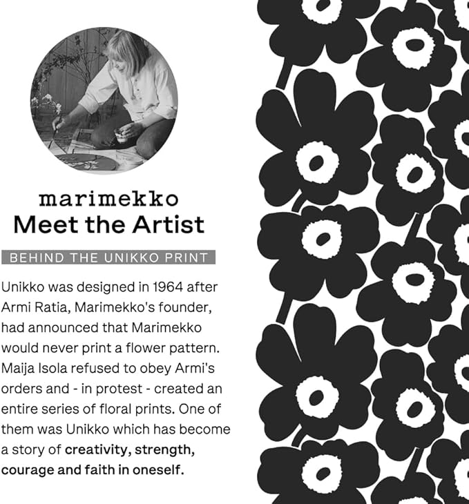 MARIMEKKO Unikko Oiva Stoneware Rectangular Plate ??Refine Your Kitchen D챕cor with Our Iconic Red & White Stoneware ??Serving Plates to Elevate Your Dining Experience (6 in x 5 in)