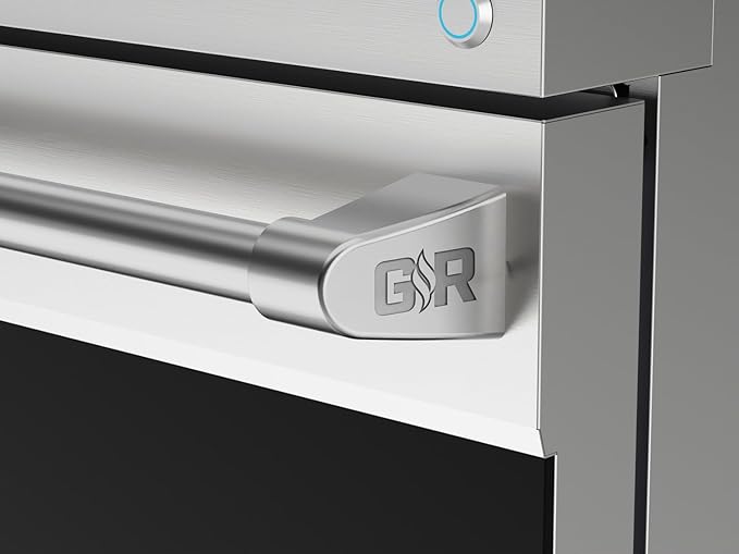 Gordon Ramsay by THOR Kitchen 48 Inch Professional Gas Range with Double Oven in Stainless Steel