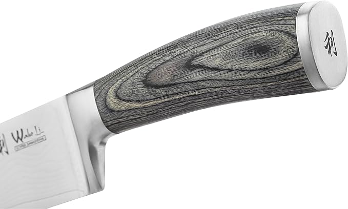 Wakoli EDIS 5-Piece Damascus Kitchen Knife Set ??Professional Kitchen Knives with VG10 Core, 67-Layer Damascus Steel Blades and Ergonomic Pakkawood Handles ??Premium Chef Knife Set in Gift Box