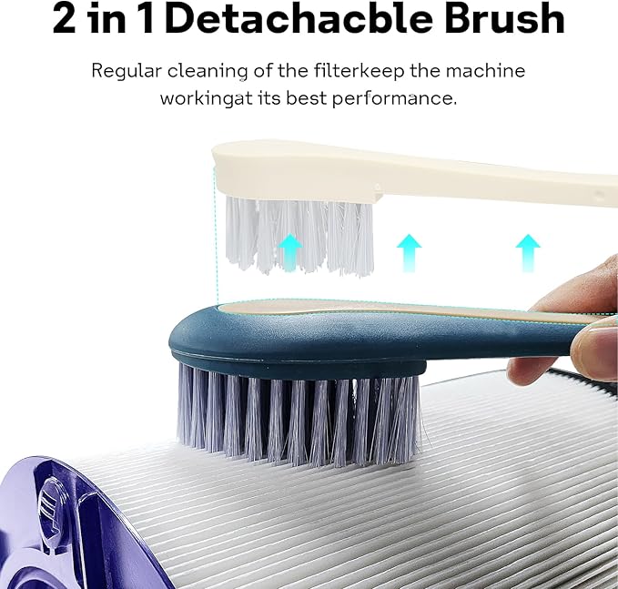 Leemone True HEPA+Carbon Filter 2-Pack Replacement for Dyson PH01 PH02 PH03 HP06 TP06 HP07 TP07 HP09 TP09 360째 Combi Glass Purifying Fans, Compatible with Dyson Pure Cool Hot Air Puri-fier (Blue)