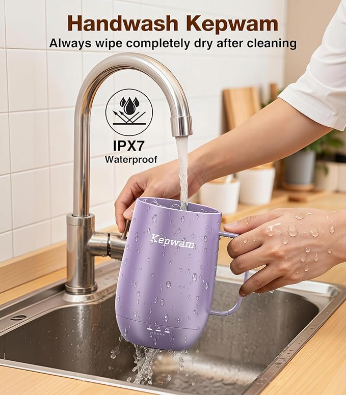 Heated Coffee Mug T2-Plus, 20oz Leading Large Capacity Self Heating Coffee Mug, Up to 8 Hrs Battery & Hot Up to 149?? Smart Coffee Mug for Women, Men