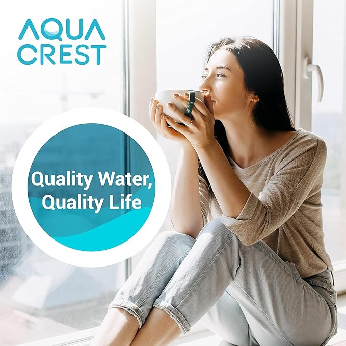 AQUA CREST Coffee Water Filter, Compatible with De'Longhi짰 Filter, DLS C002 De'Longhi짰 Water Filter, ECAM/EPAM/ETAM All Series, EC680, 2 Packs