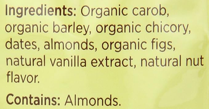 Teeccino Herbal Coffee, Mediterranean Vanilla Nut, Caffeine-Free, 11-Ounce Bags (Pack of 3)