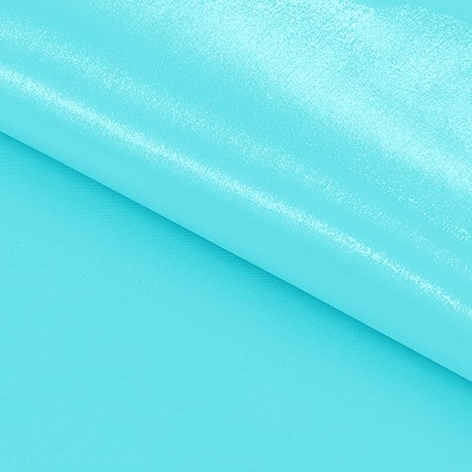 Yblut 10 Pack Satin Table Runner 12 x 108 Inch Long Turquoise Silk Table Runner for Wedding Party Banquet Birthday Decoration