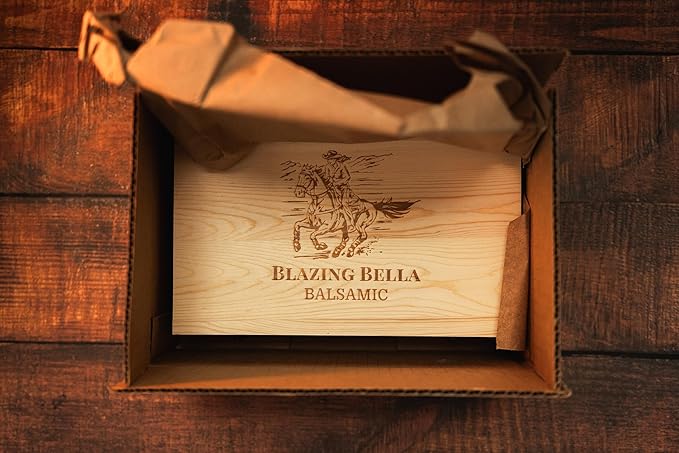 Blazing Bella Balsamic and Olive Oil Gift Set (Salad Lover's Gift Set)