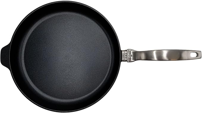 Swiss Diamond Induction Ready Nonstick Frying Pan Hybrid Ceramic and Diamond-Infused Fry Pan, PFAS- and PFOA-free, Dishwasher and Oven Safe Fry Pans (11 IN)