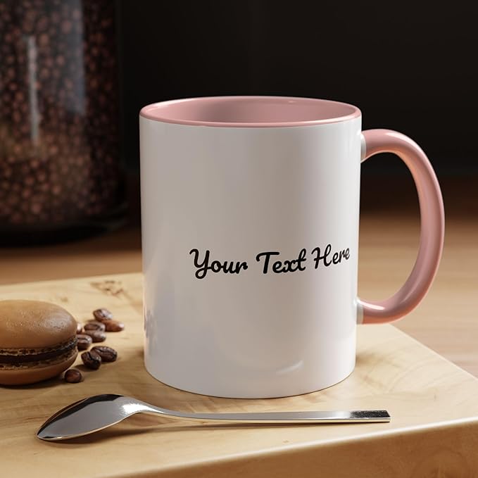 Customizable Coffee Mug with Birth Flower and personalized text for gift, birthdays, teachers, grandparents and many more