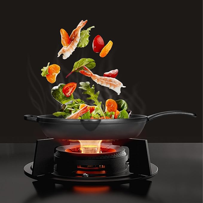 Cast Iron Skillet Set (10??+ 12?? ??Heavy-Duty Pre-Seasoned Cookware Set, Holiday Kitchen Essentials, Oven Safe Frying Pan Combo