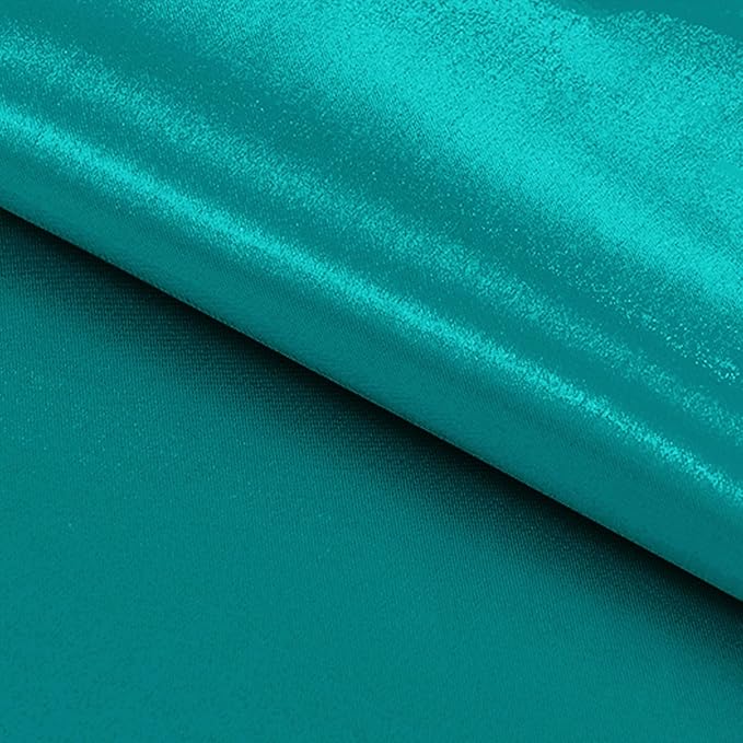 Yblut 10 Pack Satin Table Runner 12 x 108 Inch Long Peacock Blue Silk Table Runner for Wedding Party Banquet Birthday Decoration