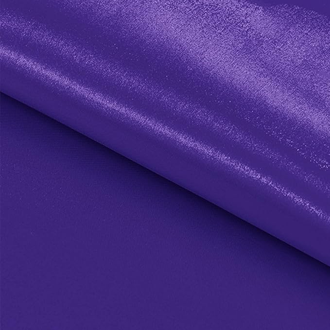 Yblut 10 Pack Satin Table Runner 12 x 108 Inch Long Purple Silk Table Runner for Wedding Party Banquet Birthday Decoration
