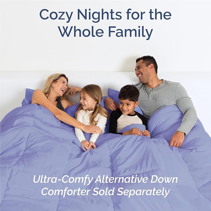 Twin XL 4 Piece Sheet Set - Cooling & Breathable Bed Sheets - Hotel Luxury Bed Sheets for Women, Men, Kids & Teens - Bedding w/Deep Pockets & Easy Fit - Soft & Wrinkle Free - Twin XL Lavender Sheets