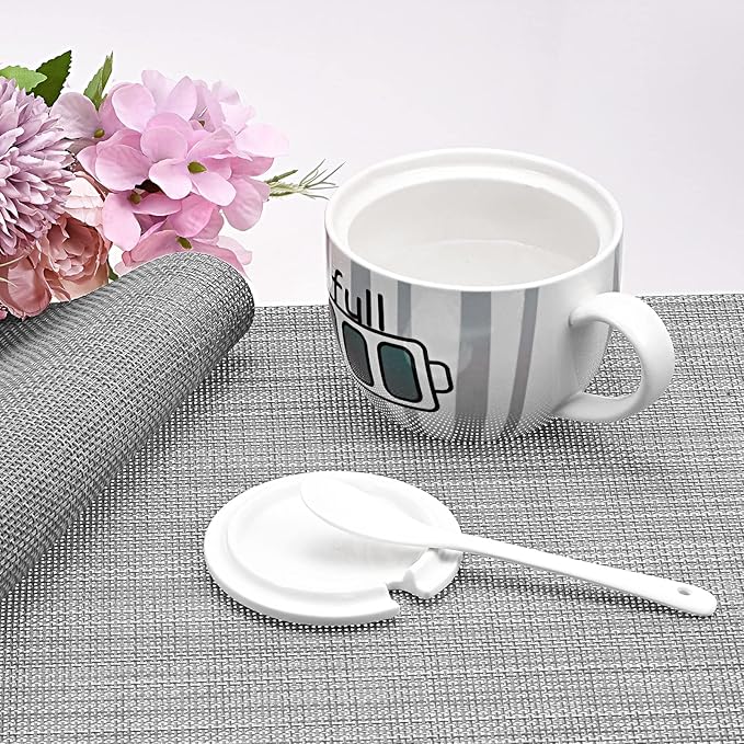 uxcell Place Mats, 450x300mm Table Mats Set of 2 PVC Washable Woven Placemat Gray