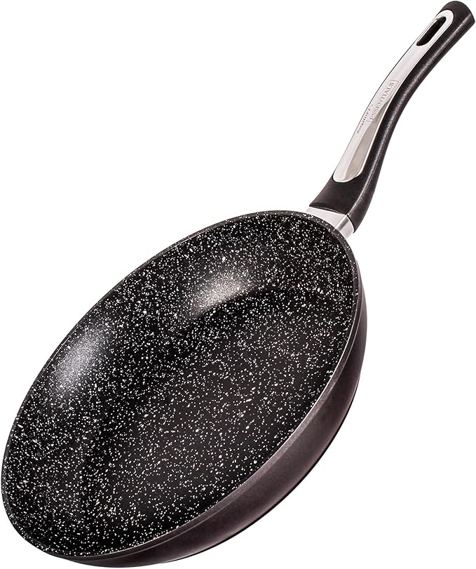 Berghoff Essentials 3Pc Non-stick Fry Pan Set, Ferno-Green, 100% Non-Toxic, Free of PFOA, Lead & Cadmium Coating, Induction Cooktop Ready, Stay-cool Handle, Even Heat