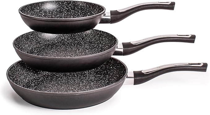 Berghoff Essentials Non-stick 11" Fry Pan, Ferno-Green, Non-Toxic Coating, Induction Cooktop Ready