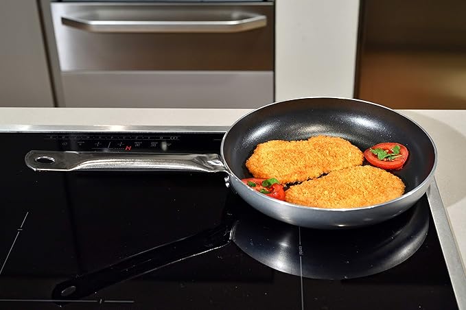 Ravelli Italia Linea 51 Professional Non Stick Induction Frying Pan, 12inch