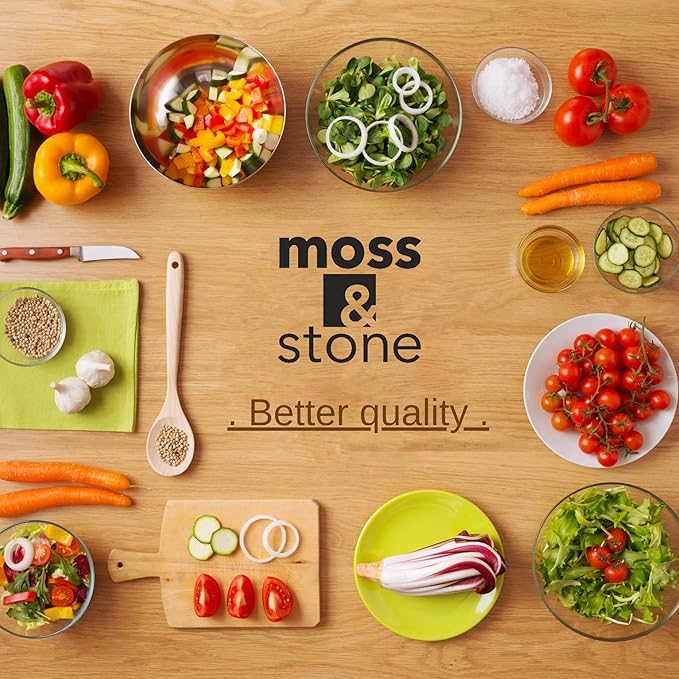 Moss & Stone Carbon Steel Roaster Pan With ?쏺??Shape Removable Roasting Rack Set, 16.5 Inch Rectangular Nonstick Roasting Pan, Turkey Roaster Pan Rack With Carving Fork & Chef Knife