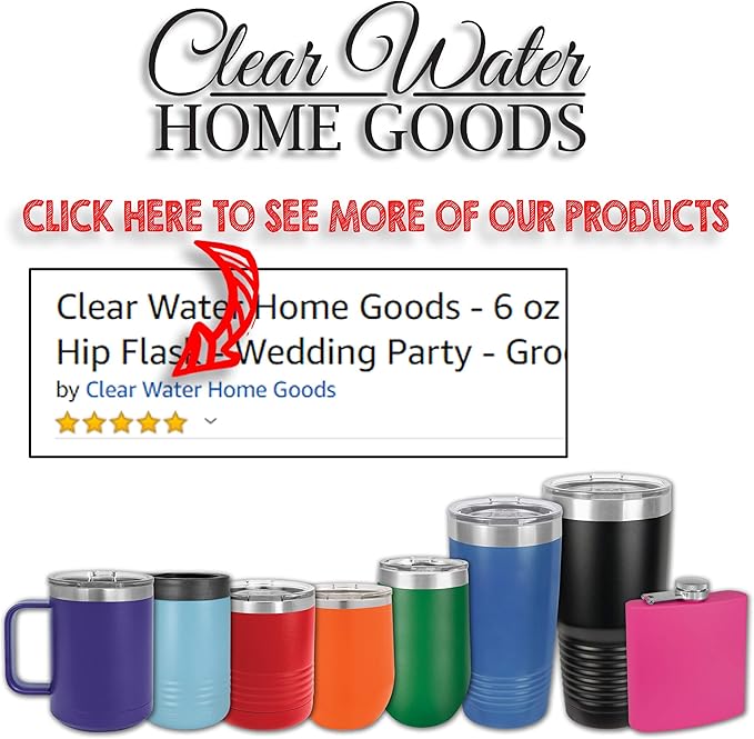 Clear Water Home Goods - (Bulk Pack of 12-15 oz Double Wall Coffee Mug with Lid and Handle, Double Insulated Stainless Steel Travel Tumbler Cup - Powder Coated - Orange