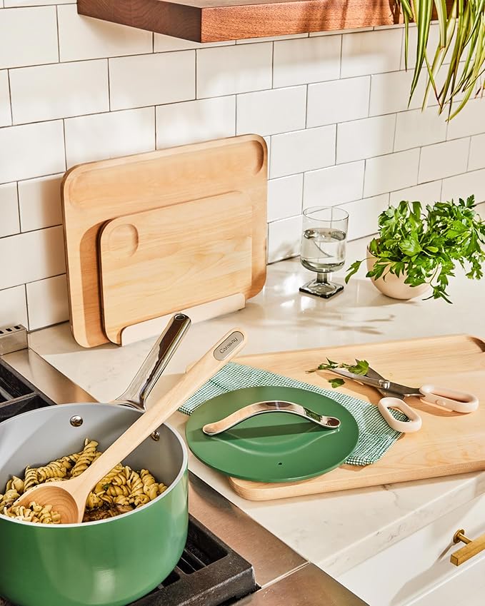 Caraway Cutting Board - Small (10 x 7?? - Double Sided Wood Cutting Board - Made From FSC-Certified Birch Wood - Food-Safe Mineral Oil & Wax Finish
