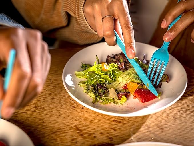 phade 100% Compostable Forks ??BPI Certified Wrapped Cutlery in Compostable Packaging, 350 Bulk Count, 6.5 Inch Sustainable Disposable Utensils for Events, Takeout, Home ??Made in USA