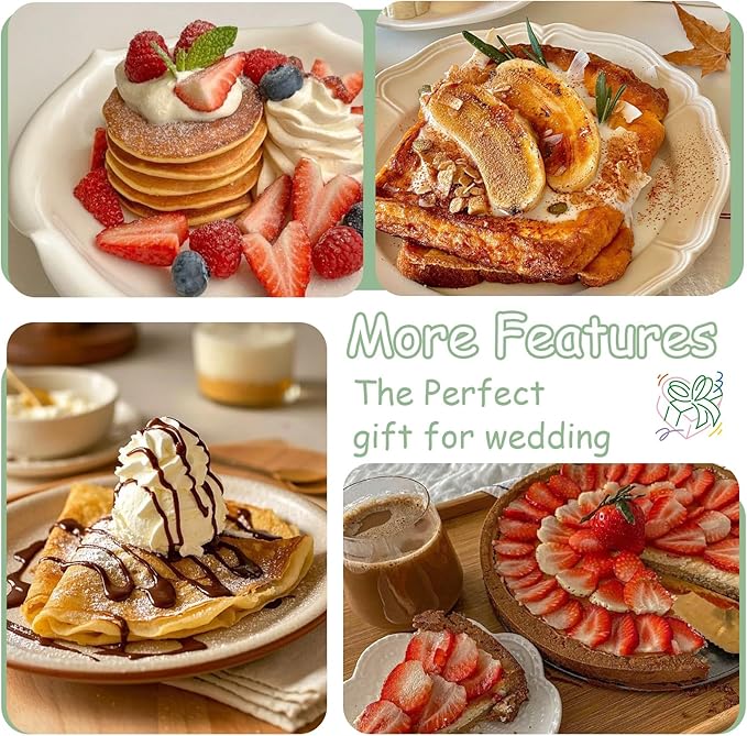 HJX Personalized Cake Knife and Server Set for Wedding - Engraved Stainless Steel Cake Cutting Set, Custom Elegant Cake Cutter Gift for Anniversary Birthday (06-Gift Box Silver)
