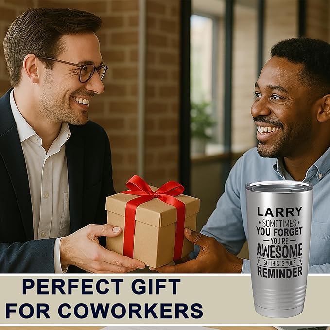Personalized Inspirational Tumbler, Inspirational Gifts for Men Dad Father Wife Sister Women, Custom Birthday For Him Her, Customized You?셱e Awesome Tumbler, Teacher Coworker Gifts 20oz Stainless