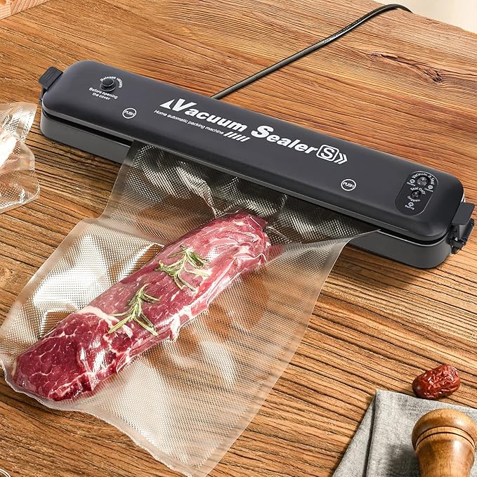 W&Y W&Y 100 Single-Ply Vacuum Sealer Bags (6"x10" Quart) ??Pre-Separated, Commercial Grade, BPA Free for Food Storage, Sous Vide & Meal Prep ??1 Pack (100 Count)