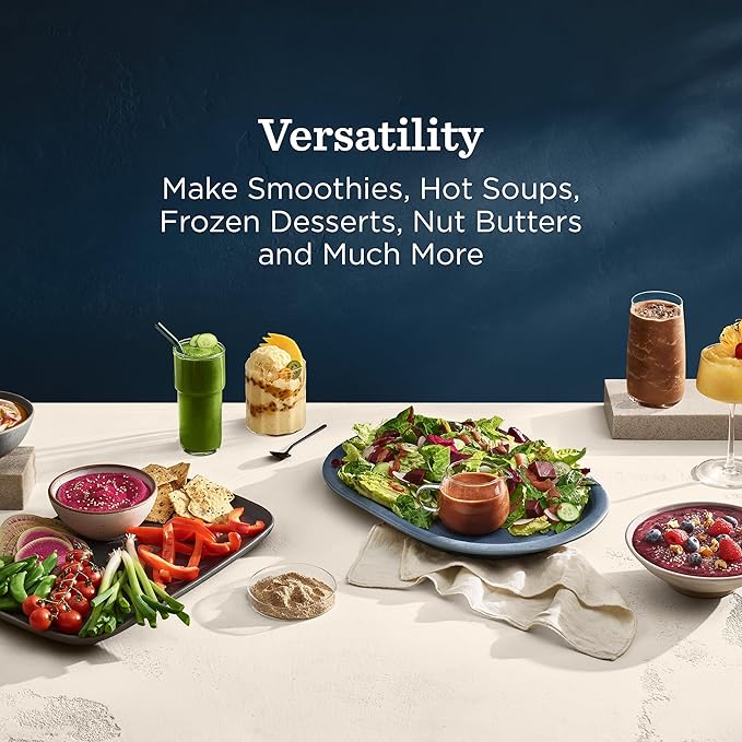 Vitamix Ascent X5 Blender with 10 Blending Programs, Self-Cleaning Program, Professional-Grade Blender for Smoothies, Soups and More, Stainless-Steel Blades, 48 Oz Container, Brushed Stainless