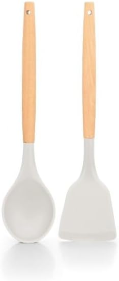 Royalty Line OS1014 Pan Set, 17 Pieces, Induction Compatible, Marble Non-stick Coating, Removable Cold Handles, Cream