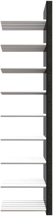 Fusion Wine Wall Cork-Out (3 Foot, Black Acrylic, Satin Aluminum Peg, Stores 27 Bottles) ??Modular Wine Rack for Home Bars or Wine Cellars