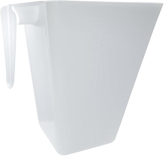 Supplement and Supply 2 Cup (1 Pint | 16 Oz. | 500 mL) Scoop for Coffee, Protein Powder, Pet Food, Spices, Grains and Dry Goods ??Plastic Food-Grade, BPA-Free Measuring Cup (Pack of 25)