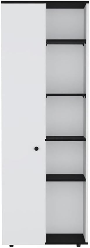 Tuhome Hoyt Multistorage Kitchen Pantry Multi-Color Manufactured Wood