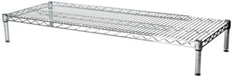 Shelving Inc. 21" d x 48" w x 6" h Chrome Wire Sheving with 1 Tier Shelf, Weight Capacity 800lbs Per Shelf