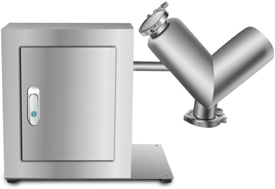 PLC type VH2 mini Dry Powder Mixer for lab study of 2.2 pound dry powder mixing machine