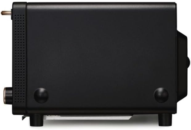 BALMUDA The Toaster Pro | Steam Oven Toaster | Compact Size 14.1?³W × 12.6?³D × 8.2?³H | 6 Modes: Shokupan, Golden Toast, Pizza, Croissant, Oven, Salamander Grill | (Baking Tray Sold Separately) | Black
