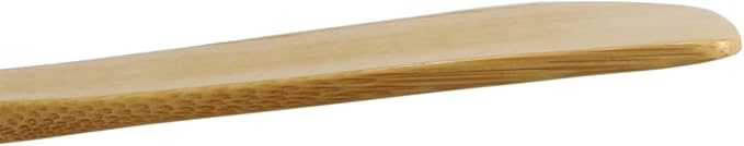 Bamboo Turner 10 in (255mm), Smoked Bamboo, Kitchen Utensils, Lightweight Flipper, Susutake, Made in Japan