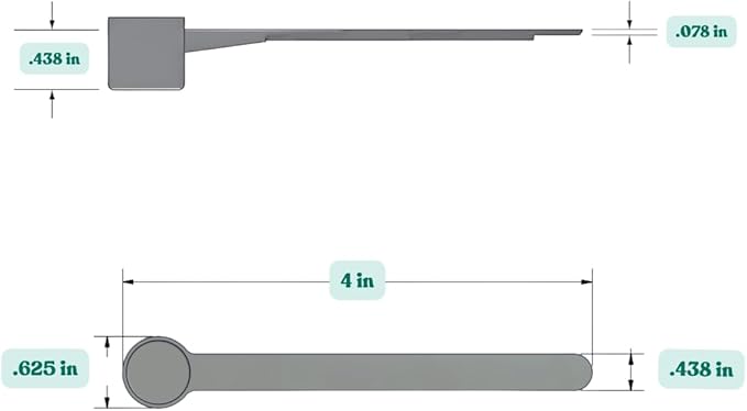 Supplement and Supply 1.5 mL (1.5 CC) Long Handle Scoop for Coffee, Protein Powder, Pet Food, Spices, Grains, Dry Goods ??Food-Grade BPA-Free Plastic Measuring Spoon (Pack of 5)
