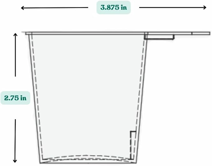 Supplement and Supply 3/4 Cup (6 Oz. | 175 mL) Short Handle Scoop for Coffee, Protein Powder, Pet Food, Spices, Grains and Dry Goods ??Plastic Food-Grade, BPA-Free Measuring Cup (Pack of 1)