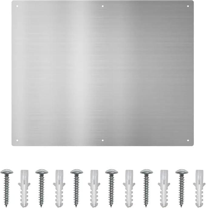 30"x24" Heavy-Duty Stainless Steel Stove Backsplash ??Stylish Wall Protector with Ultra Flat Surface ??Resists Oil, Heat & Stains ??Modern Look, Quick Installation