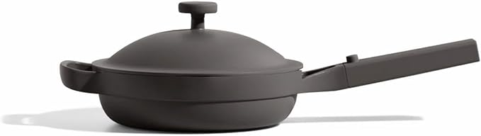 Our Place Mini Always Pan | 8.5" Ceramic Pan with Modular Lid & Beechwood Spatula | Patented 10-in-1 Nonstick, Non-Toxic Cookware Made Without PFAS | Induction & Oven-Safe up to 450째F | Char