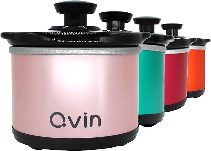 Mini Slow Cooker 0.65qt(20oz) warmer, fondue pot set,chocolate melting pot (stainless steel)??(S/S)