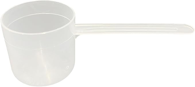 Supplement and Supply 67 mL (67 CC | 2.27 Oz.) Long Handle Scoop for Coffee, Protein Powder, Pet Food, Spices, Grains, Dry Goods ??Food-Grade BPA-Free Plastic Measuring Spoon (Pack of 25)