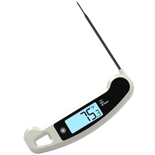 Lavatools Javelin짰 PRO Classic Ultra-Fast 2-Second Professional Digital Instant Read Meat Thermometer for Grill and Cooking, Auto-Rotating Backlit Display, IP65 Water Resistant ??Panda